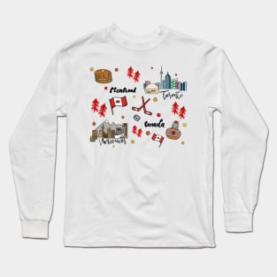 Canadian eh Long Sleeve T-Shirt